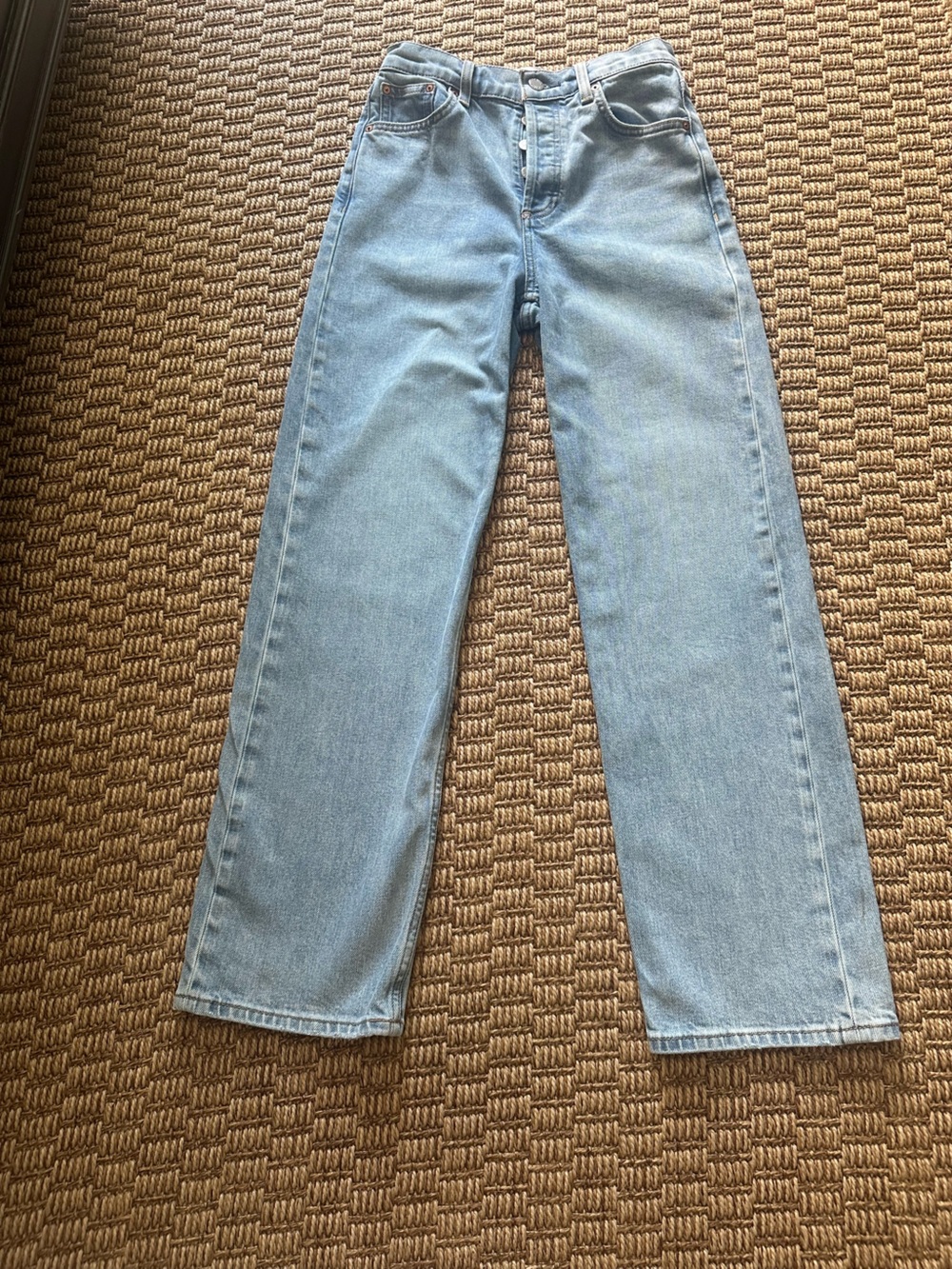 Aritzia The Arlo High Rise Straight Leg Jean